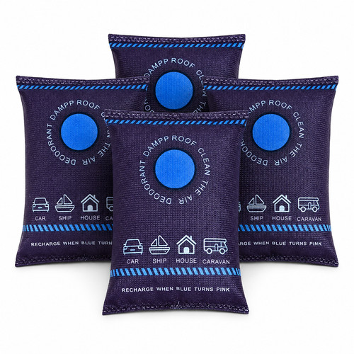 4pcs reusable dehumidifier - 4pcs, bag