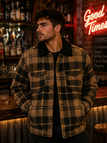 Mens wrangler wool plaid - wrangler,