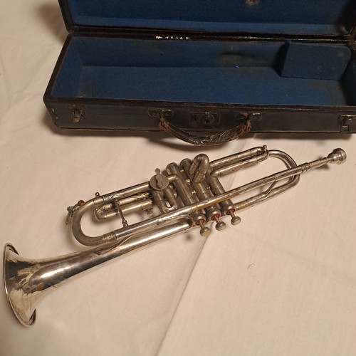 Elaton trumpet antique with - trumpet,