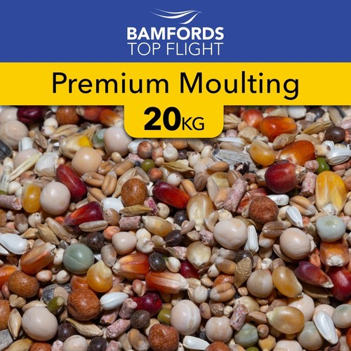 Bamfords premium moulting 20kg - bamfords,