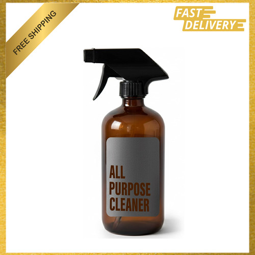 Amber glass spray - amber, for