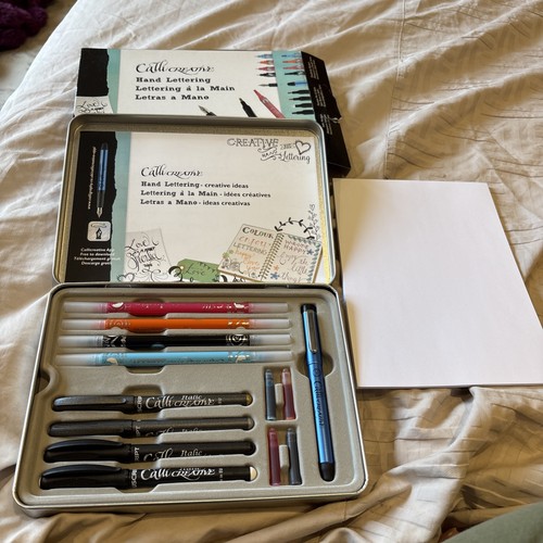Calligraphy set manuscript - by,