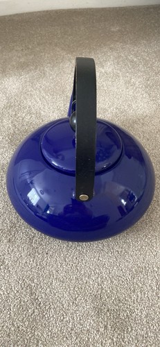 Blue enamel kettle aga - enamel,