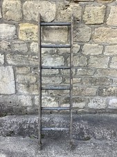VINTAGE WOODEN LEANING LADDER
