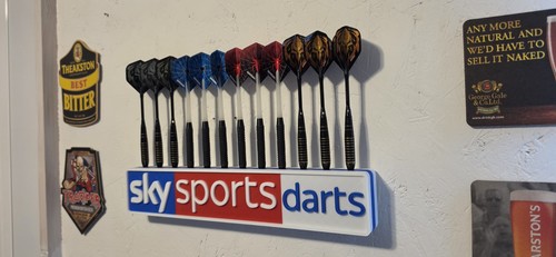 Dart holder sky - dart, wall