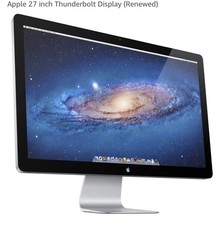Apple 27 inch Thunderbolt
