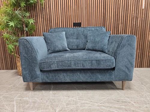 Designer label conza loveseat - label,