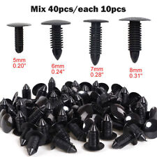  40x Car Body Push Pin Rivet