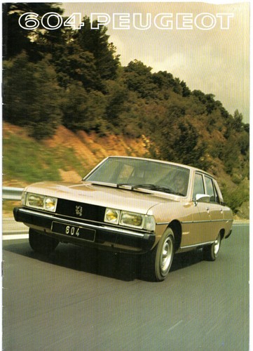 Peugeot 604 1976 french - peugeot,
