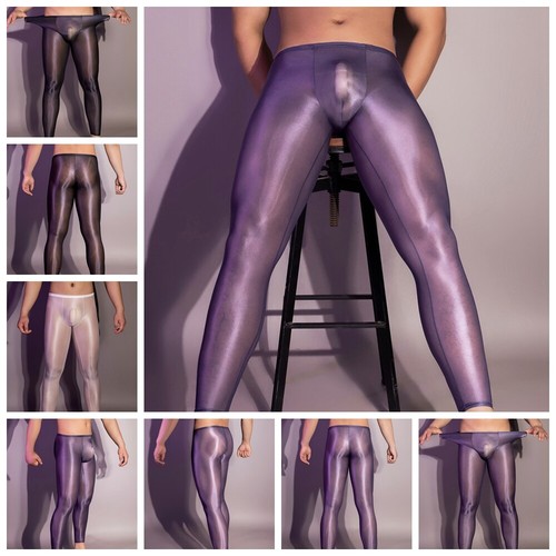 Men glossy sheer skinny - glossy,