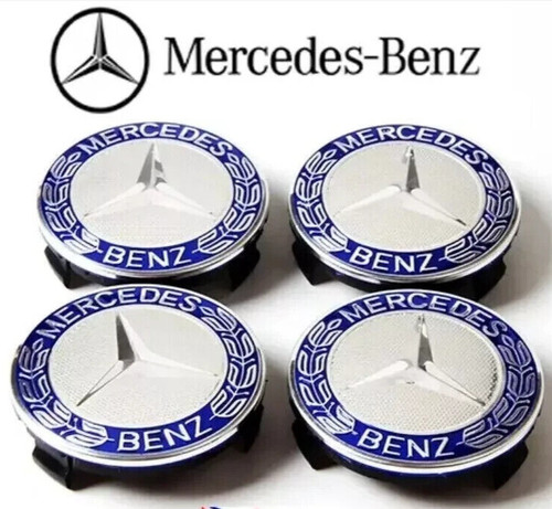 Mercedes alloy wheel centre - alloy,