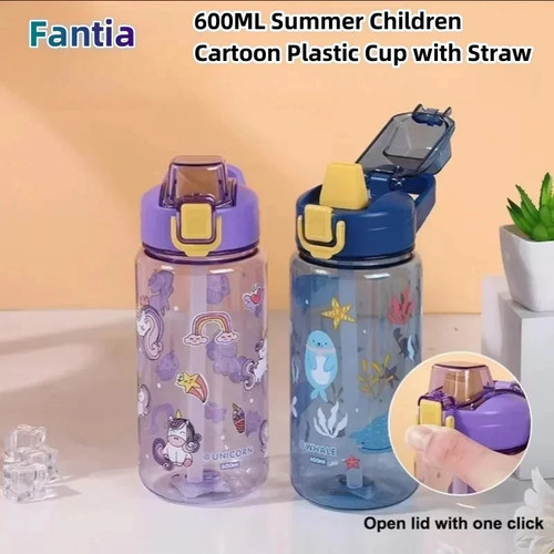 Nuby super straw water bottle - straw,