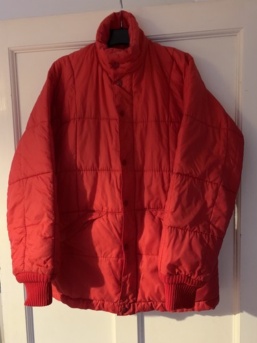 Vintage and original red puffa - and,