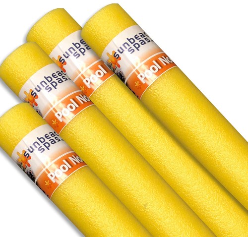 Yellow swimming pool noodle - yellow,