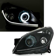 LHD headlights Angel Eyes
