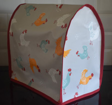 Food Mixer cover for Kitchenaid /Kenwood KMix Happy Chicken design vinyl fabric
