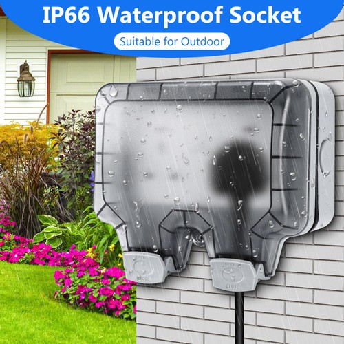 Waterproof outdoor double pole - waterproof,