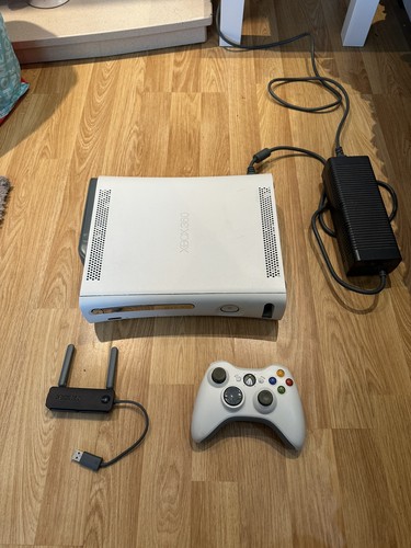 Xbox 360 white console - xbox,