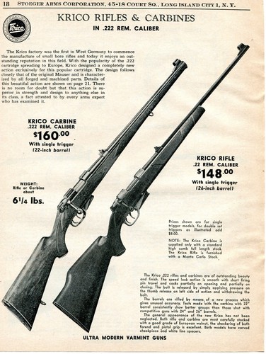 1959 print krico - ad, of