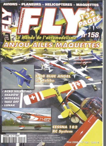 Fly 158 plan - n°158, "depron'ad"