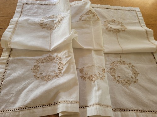 Vintage embroidered cotton - embroidered,