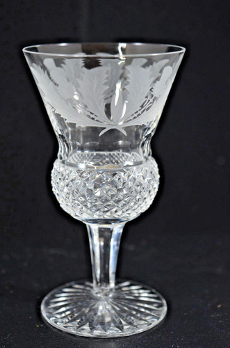 Edinburgh crystal thistle - crystal,