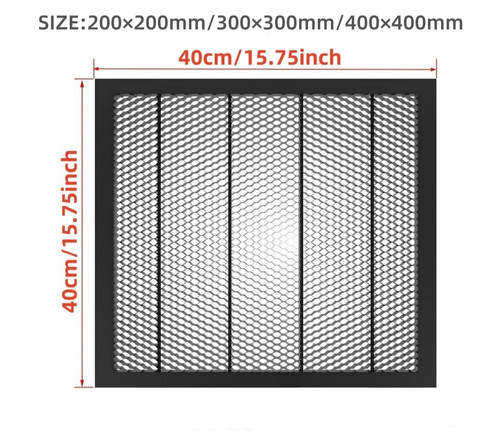 Honeycomb laser bed working - laser,