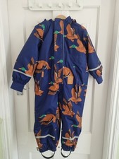 Mini Rodini Duck Print  Kebnekaise Snowsuit