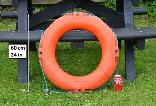 Old life buoy - life,