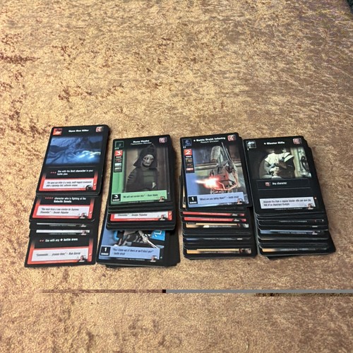 Star wars ccg trading - ccg, lot