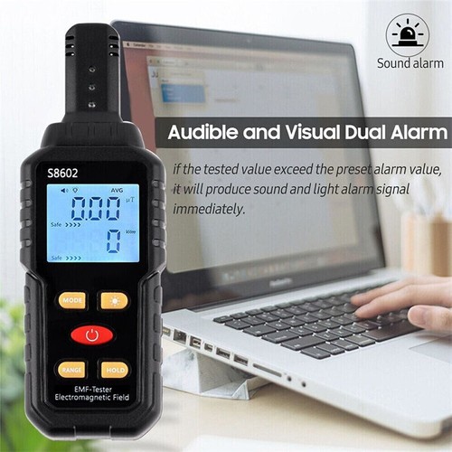 Digital emf meter lcd - meter,