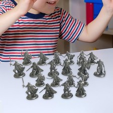 20 Pieces Ancient Soldier Figures Decoration Birthday Gifts Miniature Figurines