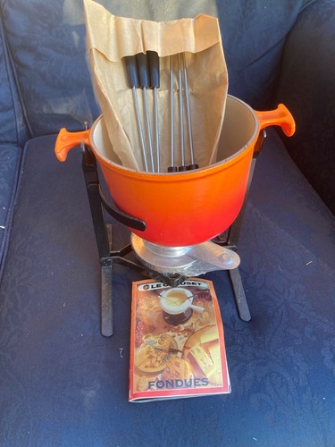 Creuset volcano orange - le,