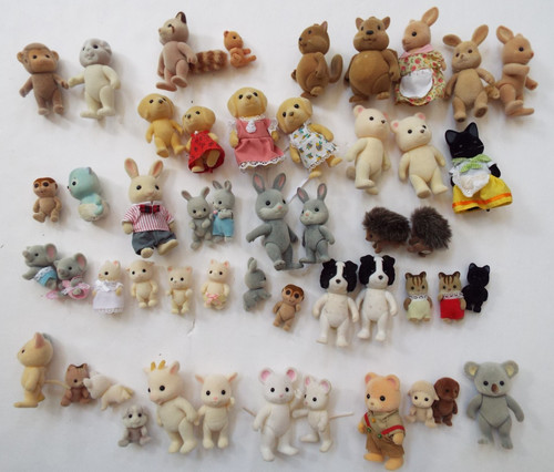Lot calico critter - 50,