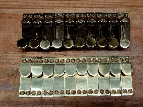Brass sash window - sash, quadrant