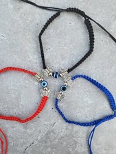 Evil eye bracelet, unisex