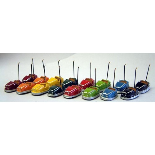1970 dodgem cars funfair q6 - dodgem,