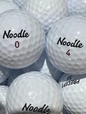 50 Maxfli Noodle 5A Mint White Used Golf Balls AAAAA
