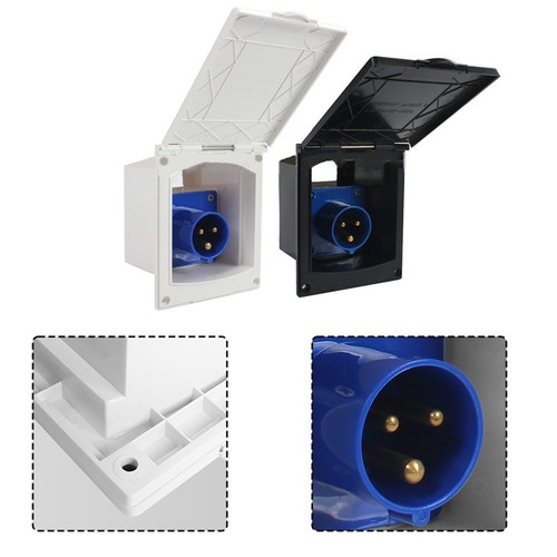 Waterproof outdoor socket 16a - waterproof,