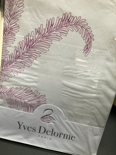 Yves delorme cotton - delorme, sateen