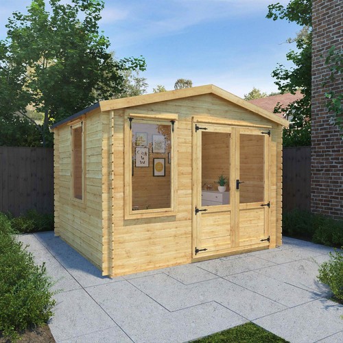 Wooden log cabin - cabin, 3.0m