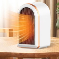 1.2KW Mini Heater Energy Saving Space Warm Radiator Portable Fan Office Desktop