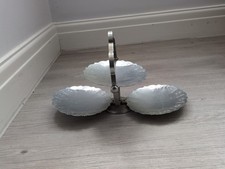 Vintage Chrome Folding Three