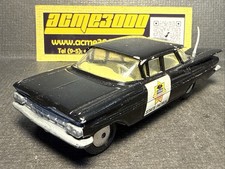 1962-66 Corgi Toys 223 CHEVROLET IMPALA STATE PATROL CAR - Black/White - CODE3