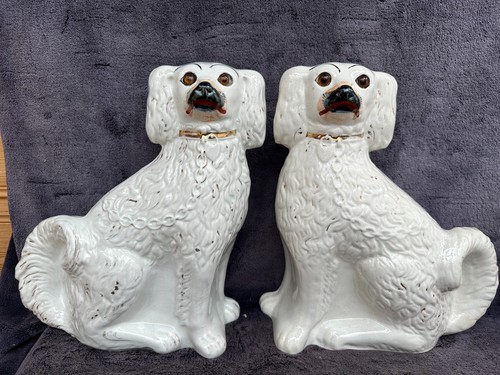 Antique pair of genuine - 12",
