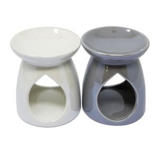 2 X CERAMIC OIL BURNER WAX
