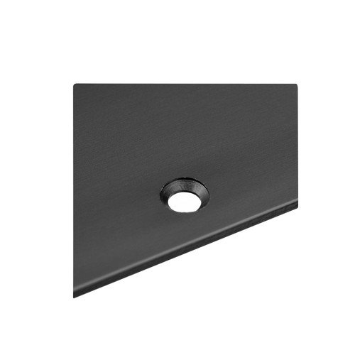 X16 door kick plate black - kick,