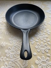 Vintage AGA Frying Pan Skillet 907315 Cast Aluminium 25cm Diameter Black