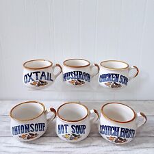 Soup Bowls Set Of 6 Vintage