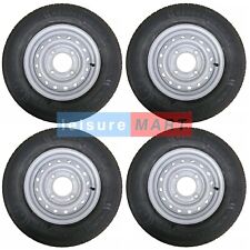 4 x 165R13C 96/94N 165x13 Inch Trailer Tyre on 4 Stud 5.5" PCD Ifor HB505 HB510
